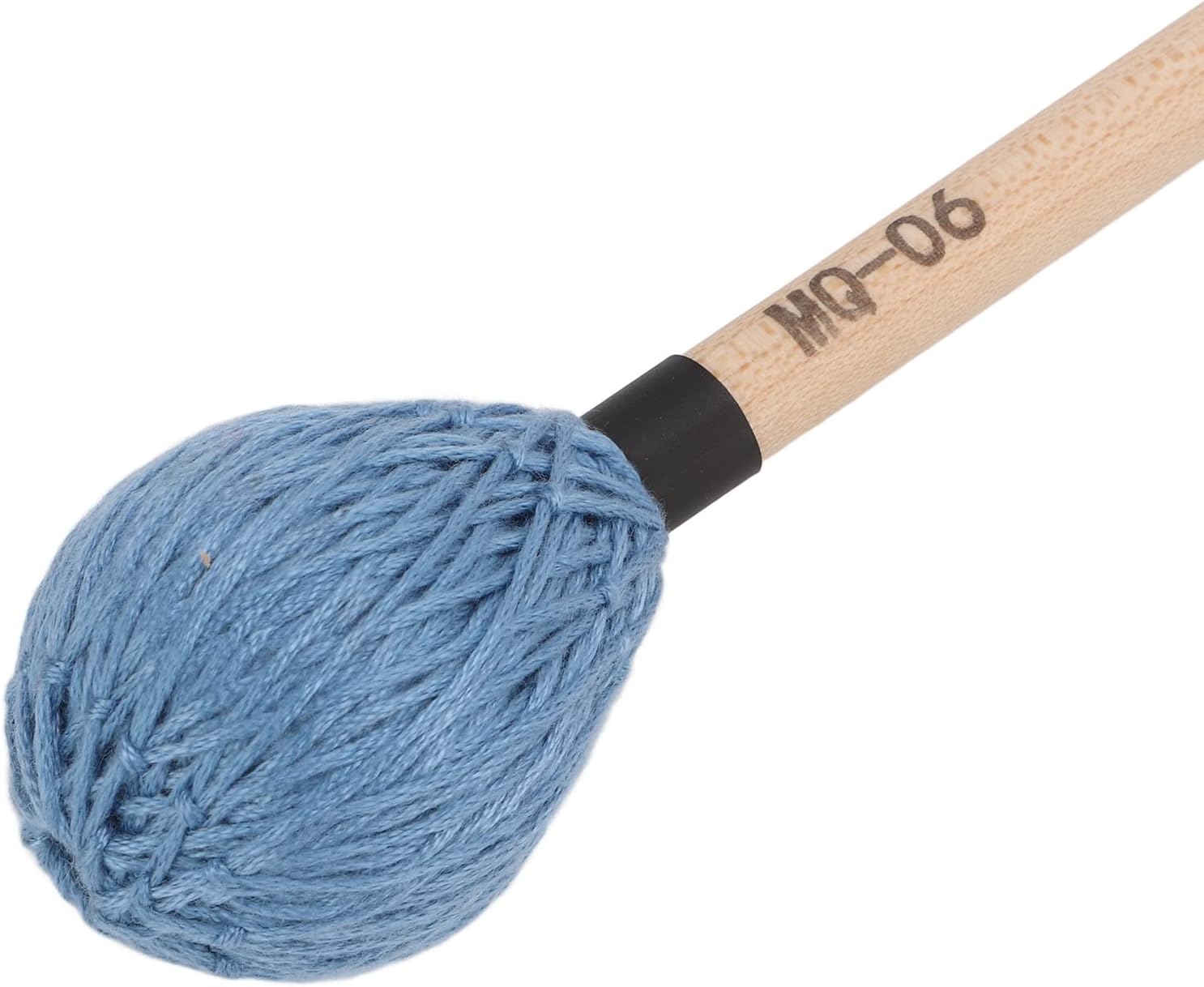 Keyboard Marimba Mallets, 1 Pair Playing Yarn Head Mallet Replacement Comfortable with Maple Handle for Beginner for Percussion Instruments(blue)