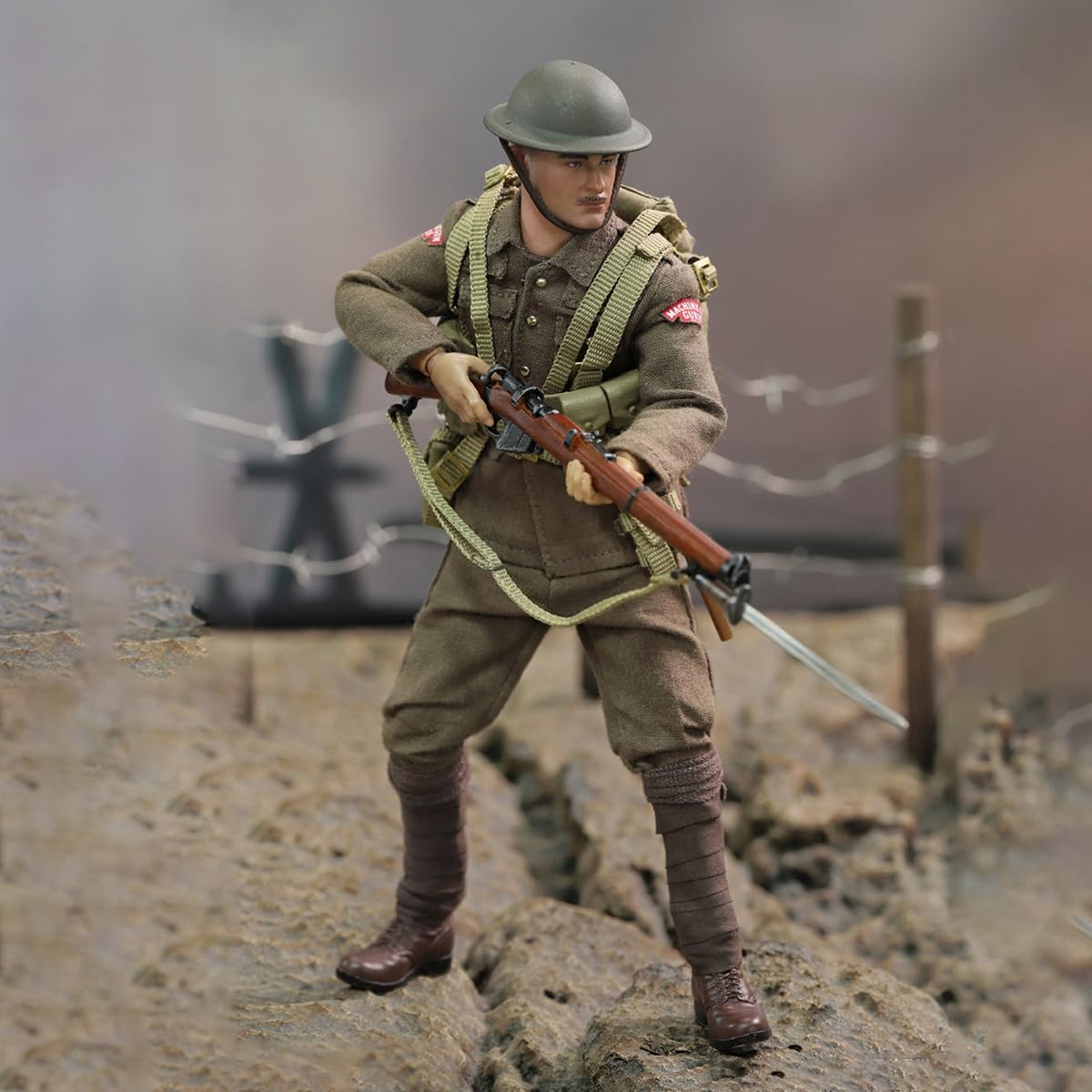 Amazon.co.jp: HiPlay DID 1/12 第一次世界大戦 英軍 歩兵 アルバート