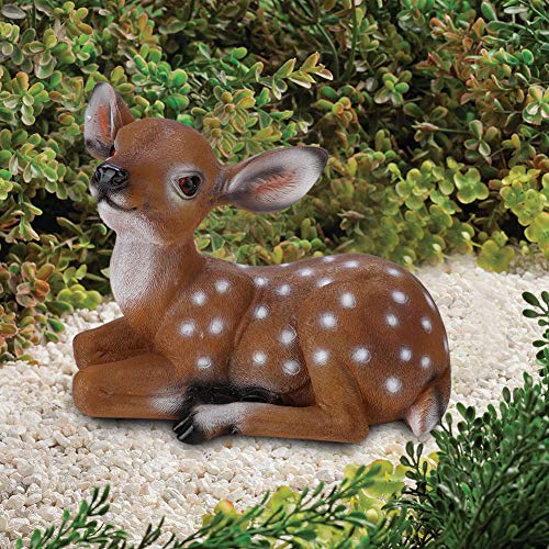Zerodis ZERODISR6C5Q4GP2B Sika Deer Model, Garden Resin Deer Figurine Outdoor Decorations Garden Animal Statues Statue Decoration Resin Deer Statue Sculpture thumb #3