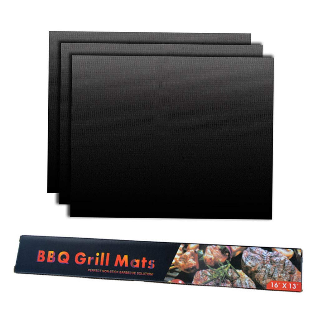 1-10PCS Non-stick BBQ Grill Mat Barbecue Outdoor Baking Mat Reusable