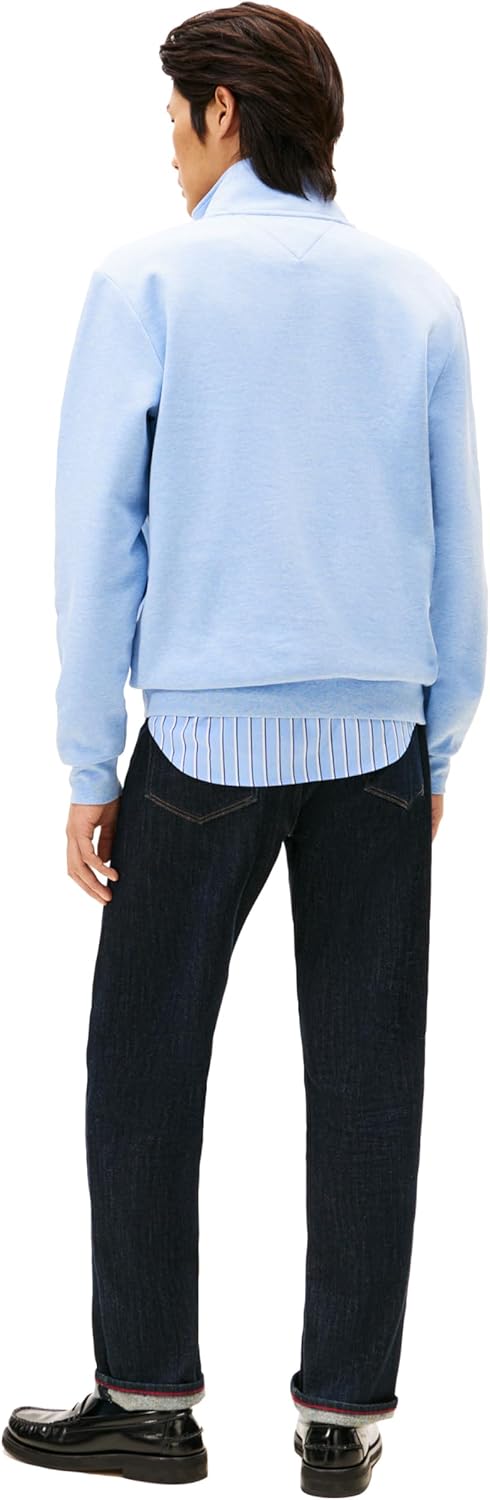 Tommy Hilfiger Men's Medium Weight 1/4 Zip Sweatshirt