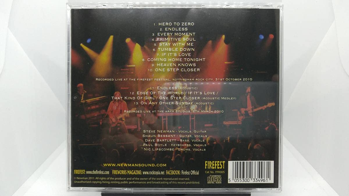 Amazon.co.jp: Newman/Another Step Closer Live 2010 レア輸入盤 WWW 