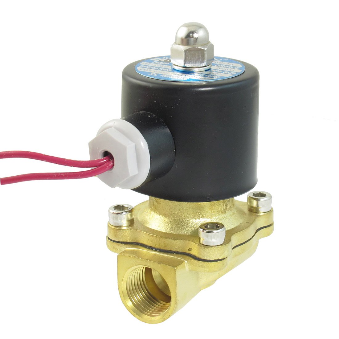 Électrovanne AC 380V 2 voies pour stopper les fuites d'air comprimé