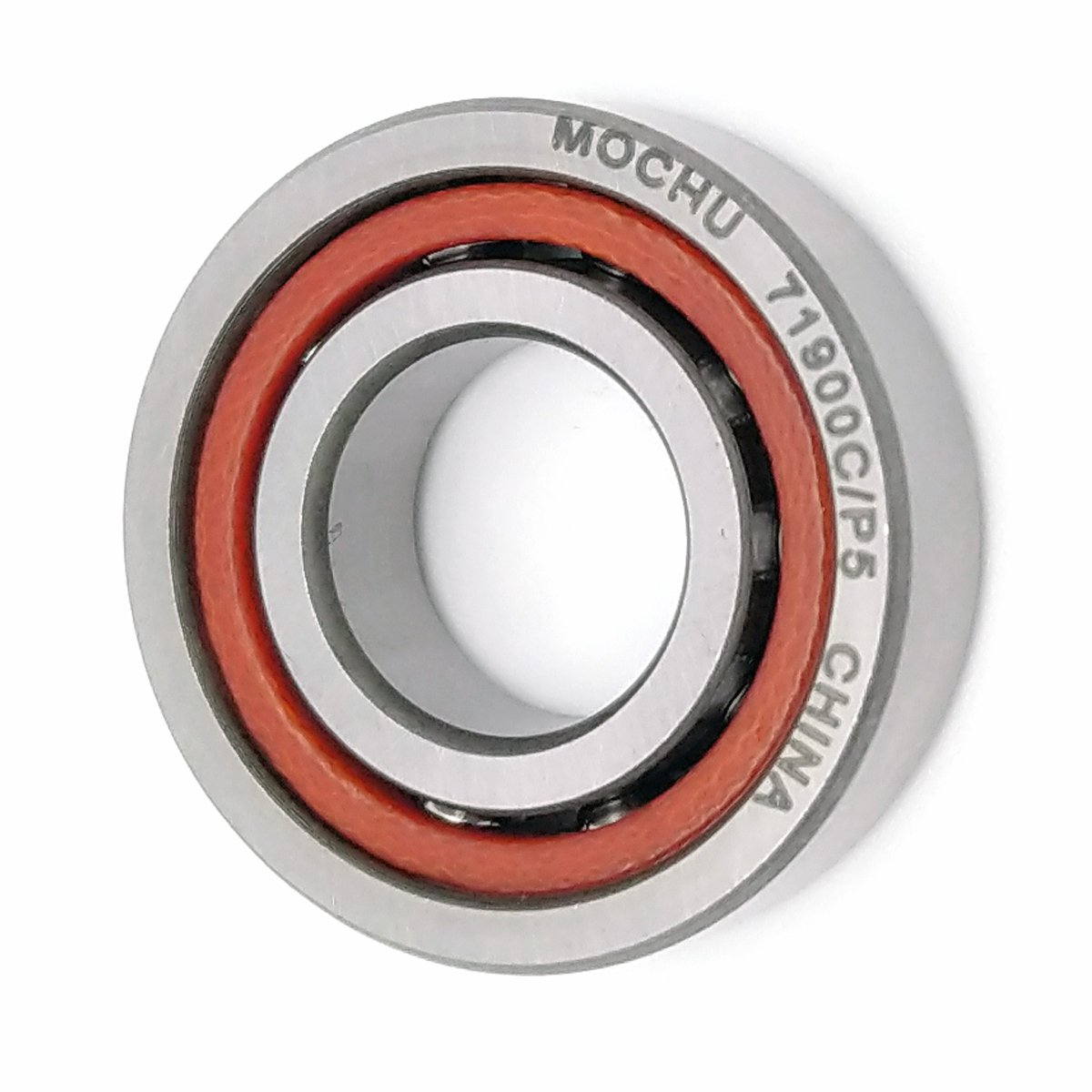 MOCHU 71900C/P5 10X22X6 7900 Angular Contact Ball Bearing, ABEC-5, 15° Contact Angle, Metric, 10mm ID, 22mm OD, 6mm Width, Single Row, Open