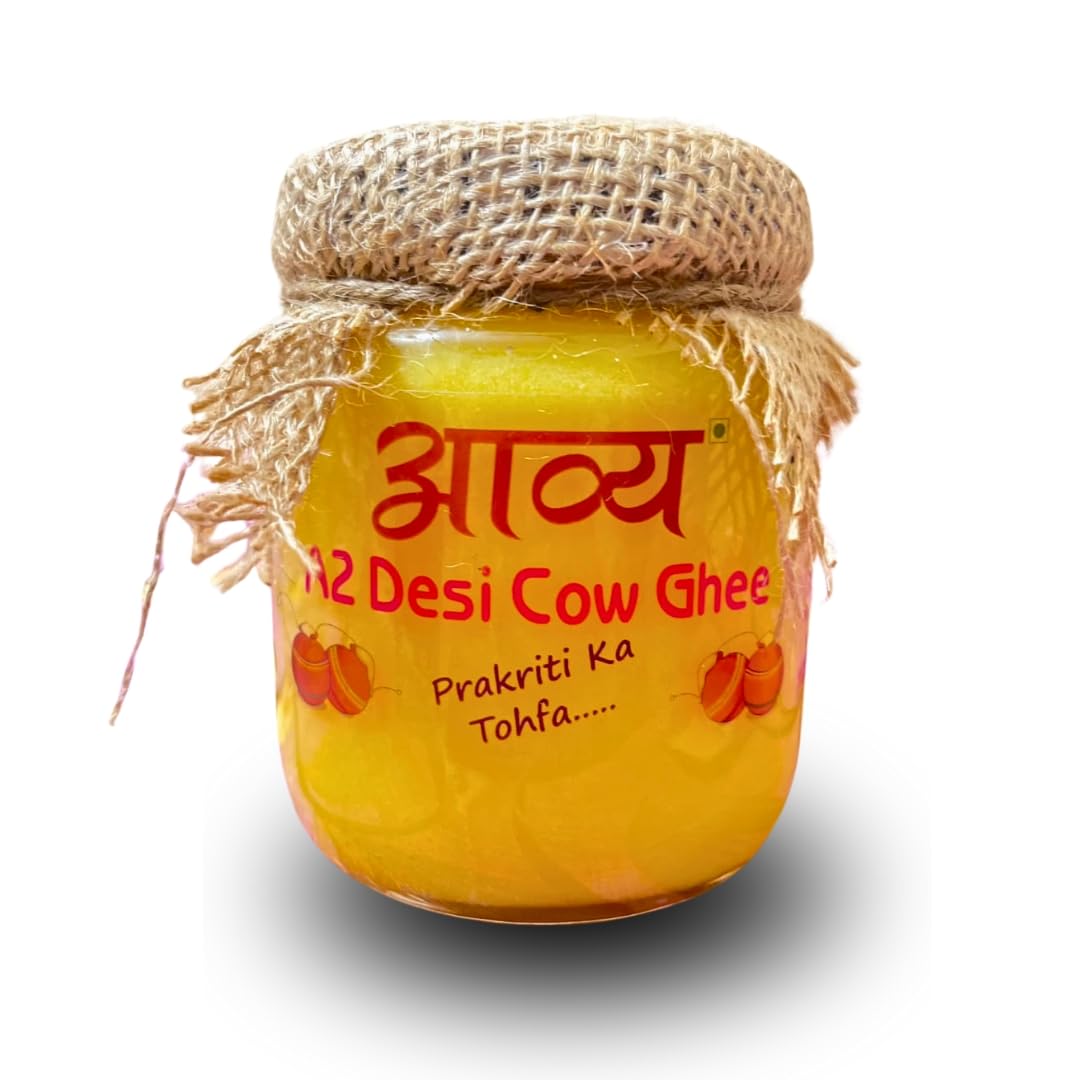 Aavya Organics A2 Deshi Cow Ghee from Grass Fed Sahiwal Cows,Vedic Bilona method-Curd Churned-Golden, Grainy & Aromatic, Keto Friendly, NON-GMO|| Lab tested|| Glass Jar (500 ML) (B0CRPBQ72K) Amazon Price History, Amazon Price Tracker