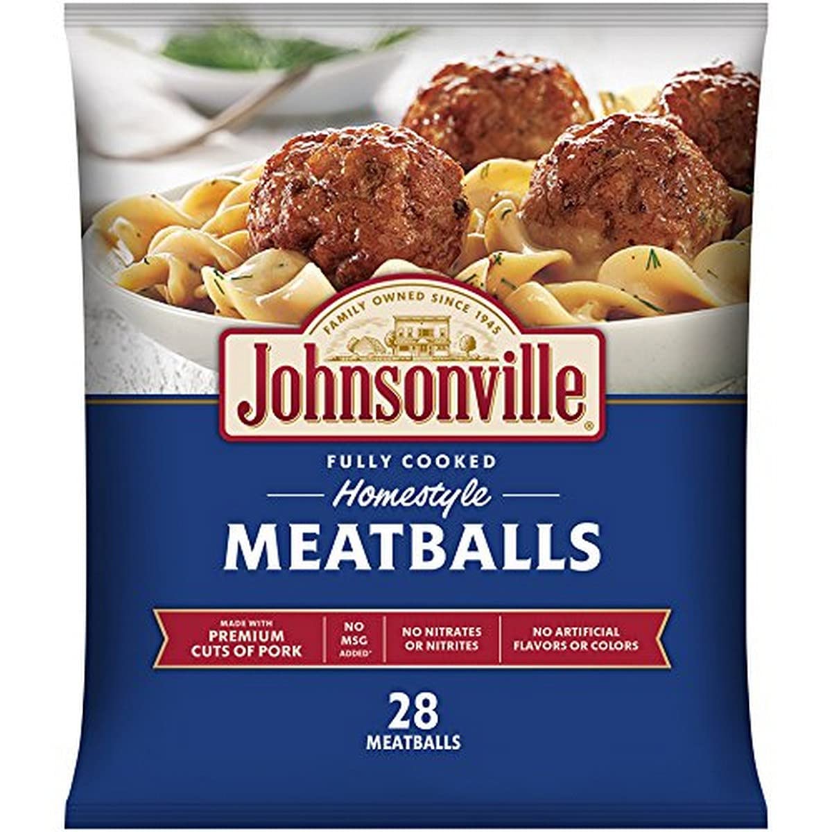 Johnsonville Homestyle Meatballs, 1.5lb