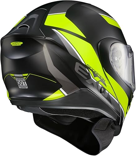 Miniatura 4 de ScorpionEXO GT930 - Casco modular para moto de nieve de aventura en clima frío, escudo de doble panel con caja de respiración y módulo de bolsillos