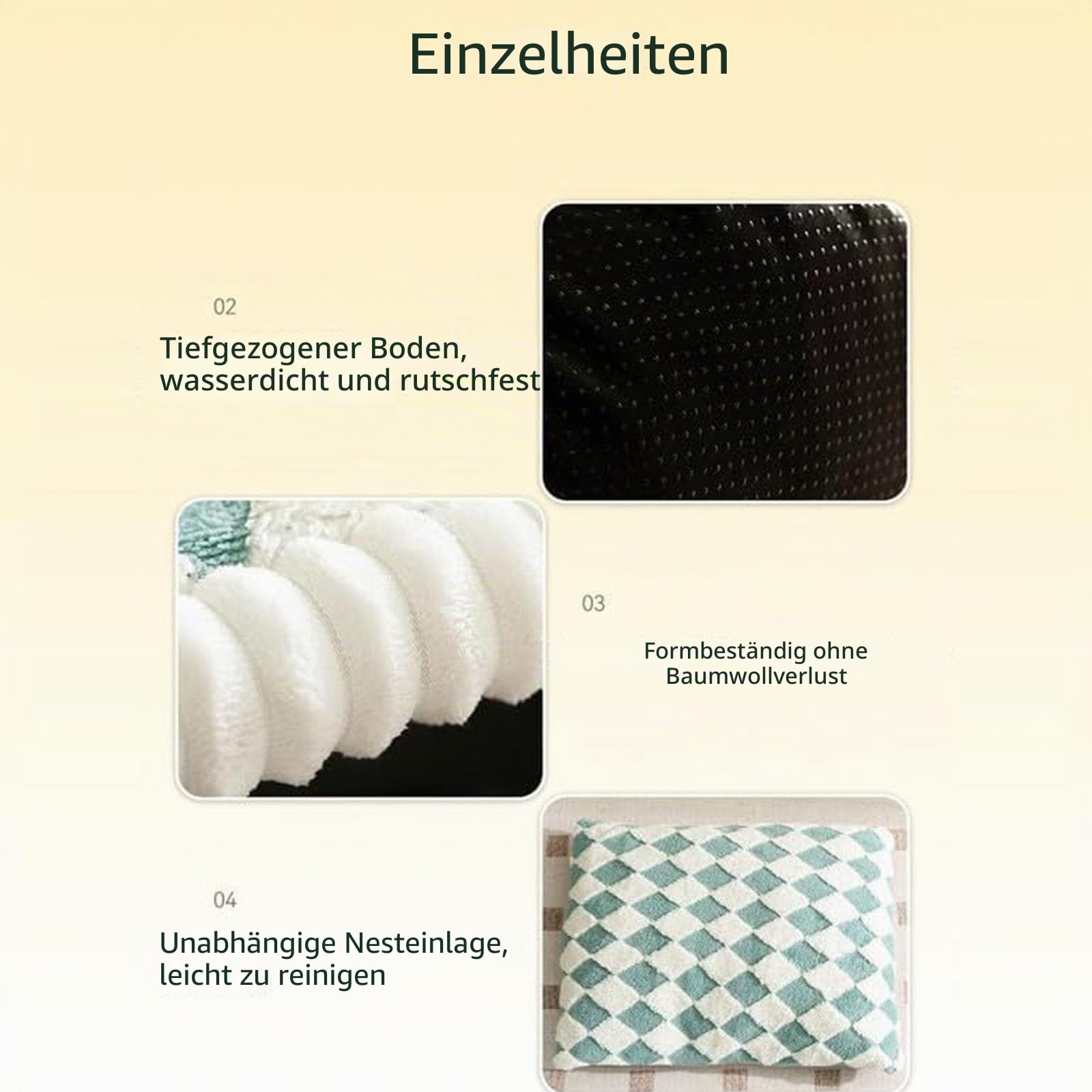Cozy Dog House Bed Gemütliches Hundehaus Cozy House Dog Bed hundehöhle Indoor höhle Hund Hunde höhlenbett hundehaus für drinnen (grau,XXL)