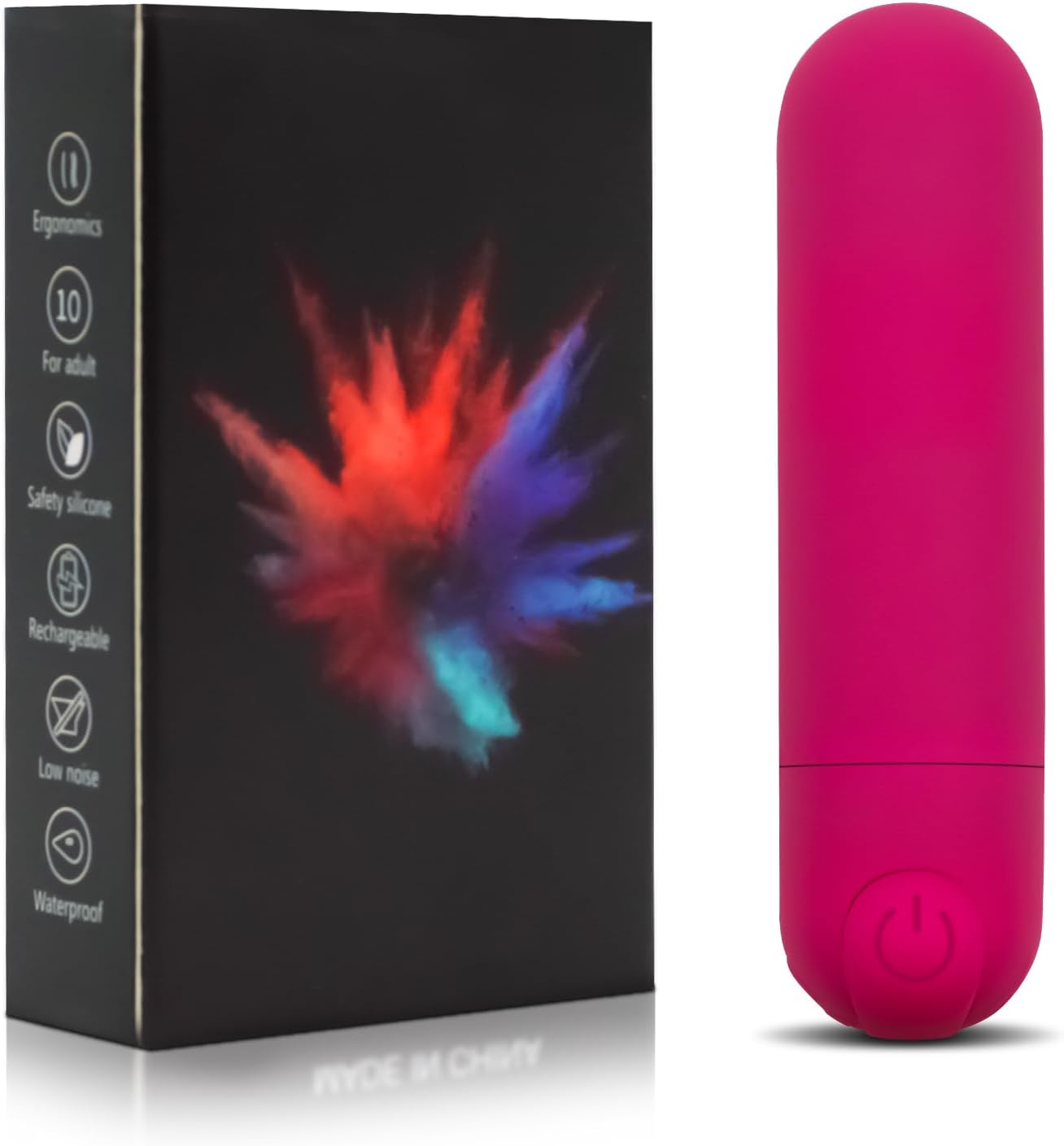 Massage Stick for Pleasure, Handheld Massager Tool-Massage Gun Deep Tissue for Muscle, Handheld Massager for Strees with 10 Speeds-Pink Massage Stick for Pleasure, Handheld Massager Tool-Massage Gun Deep Tissue for Muscle, Handheld Massager for Strees with 10 Speeds-Pink