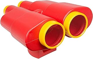 Swing Set Stuff Binoculars with SSS Logo Sticker, Red