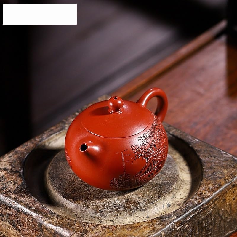 Czajnik do herbaty 150 ml Fioletowy czajnik do parzenia herbaty Zestaw Zisha Chiński czajnik wielofunkcyjny ceramiczny do herbaty, mleka, kawy, biura