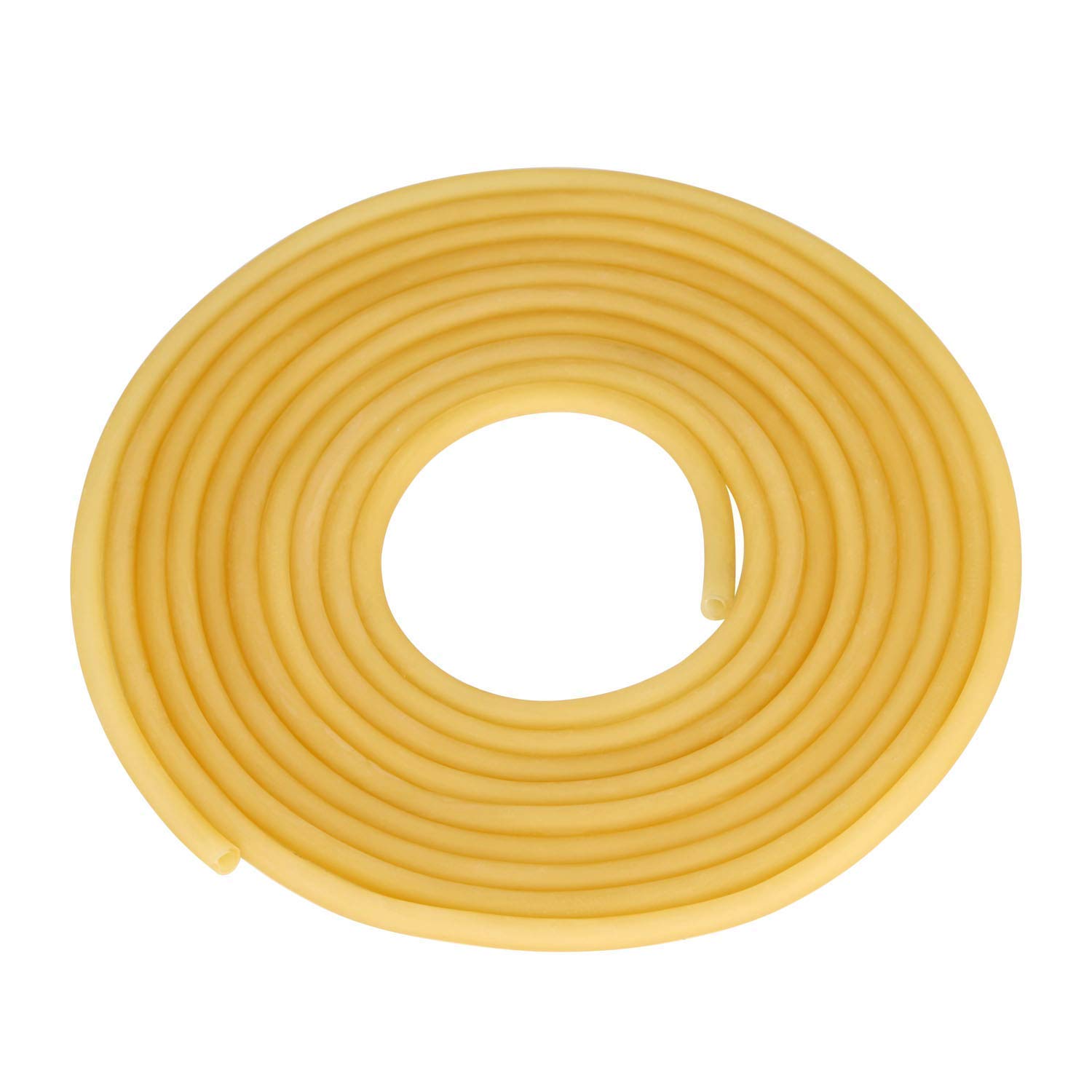 TEN-HIGH Tubo de Latex Manguera Flexible de Goma Tubo Flexible Latex, Diá 5mm x 10mm Longitud de 10m