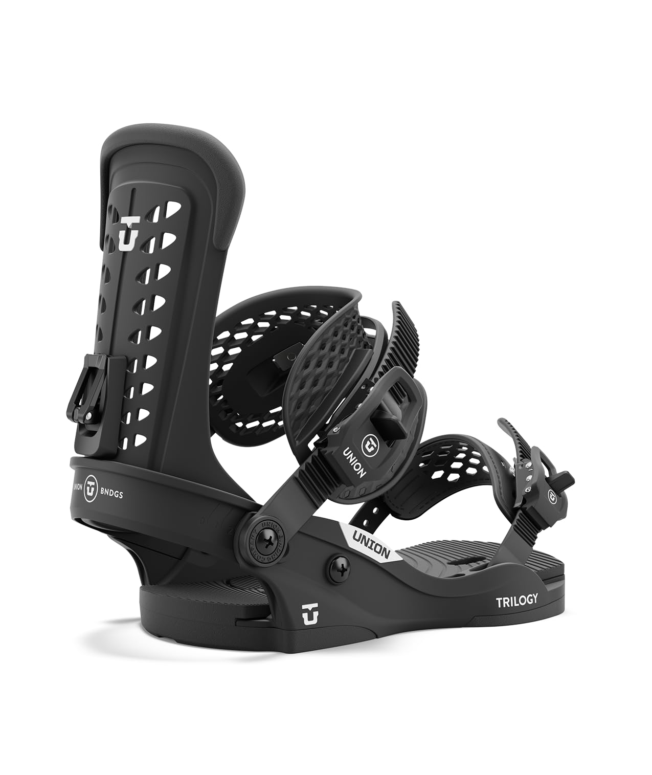 Union Trilogy Classic Classic Women's Snowboard Bindings, Black 25, Medium
