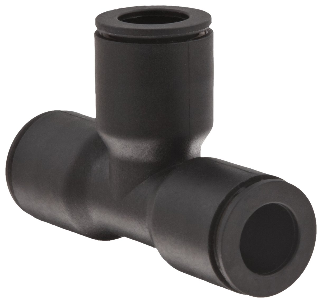 Legris 3104 10 08 Nylon Push-to-Connect Fitting, Union Tee, 10 mm x 5/16