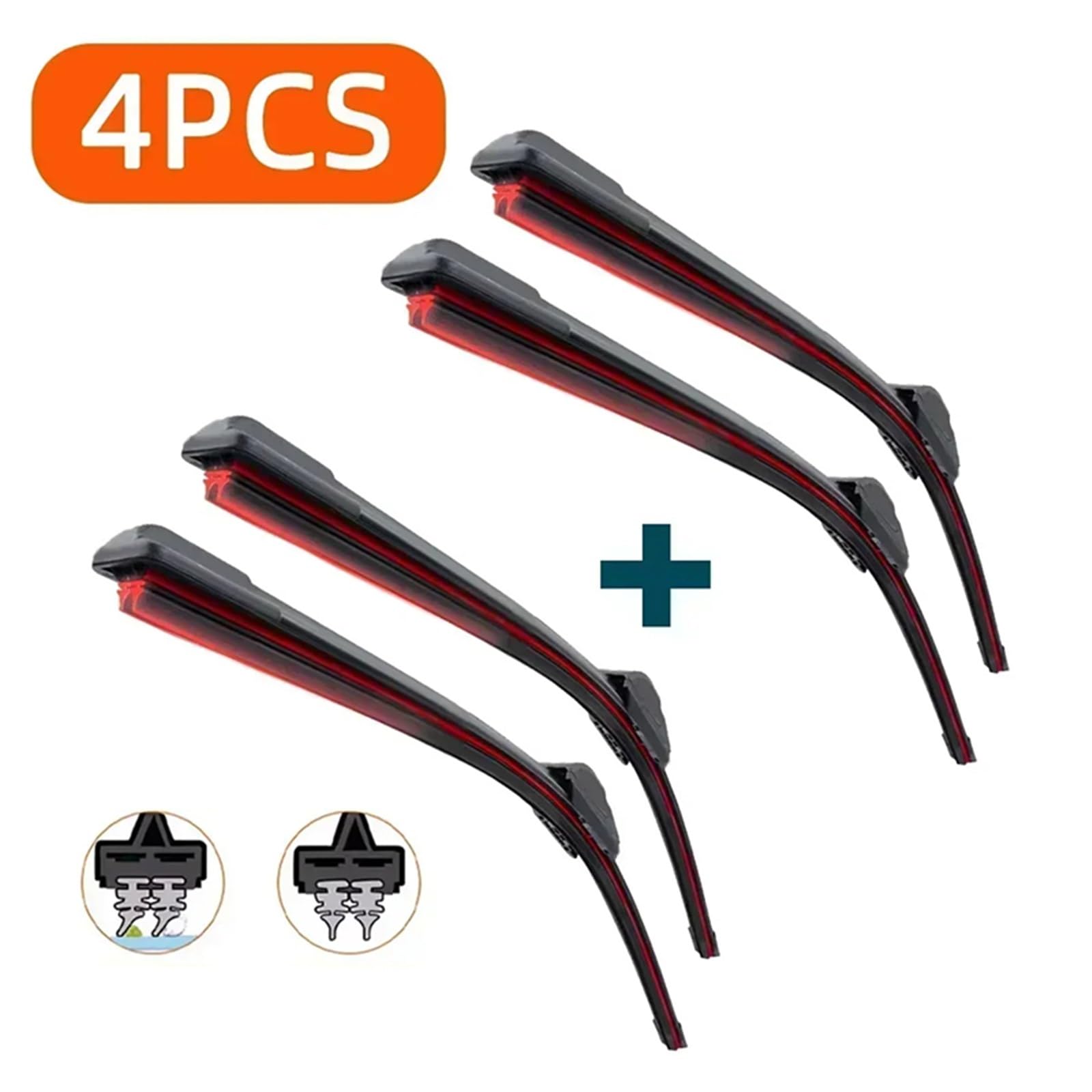 Tergicristallo Auto Compatibile Con SsangYong Per Actyon 2005-2012 Usura Dei Tergicristalli Spazzole Anteriori Spazzole Accessori Per Tergicristalli Per Auto Parabrezza 21"+19"