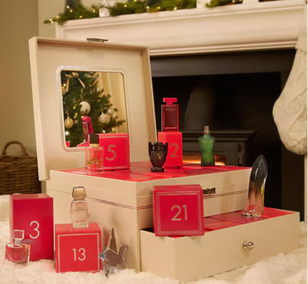 The Perfume ADVENT CALENDAR - 24 scent-sational treats : Amazon.co.uk ...