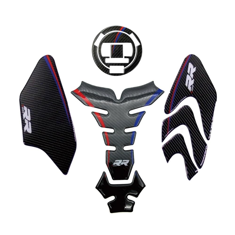 Motorcycle Fuel Tank Sticker for S1000RR S1000 RR HP4 S 1000RR Motorcycle Fuel Tank Cap Decals Tank Pad Traction Protection Stickers