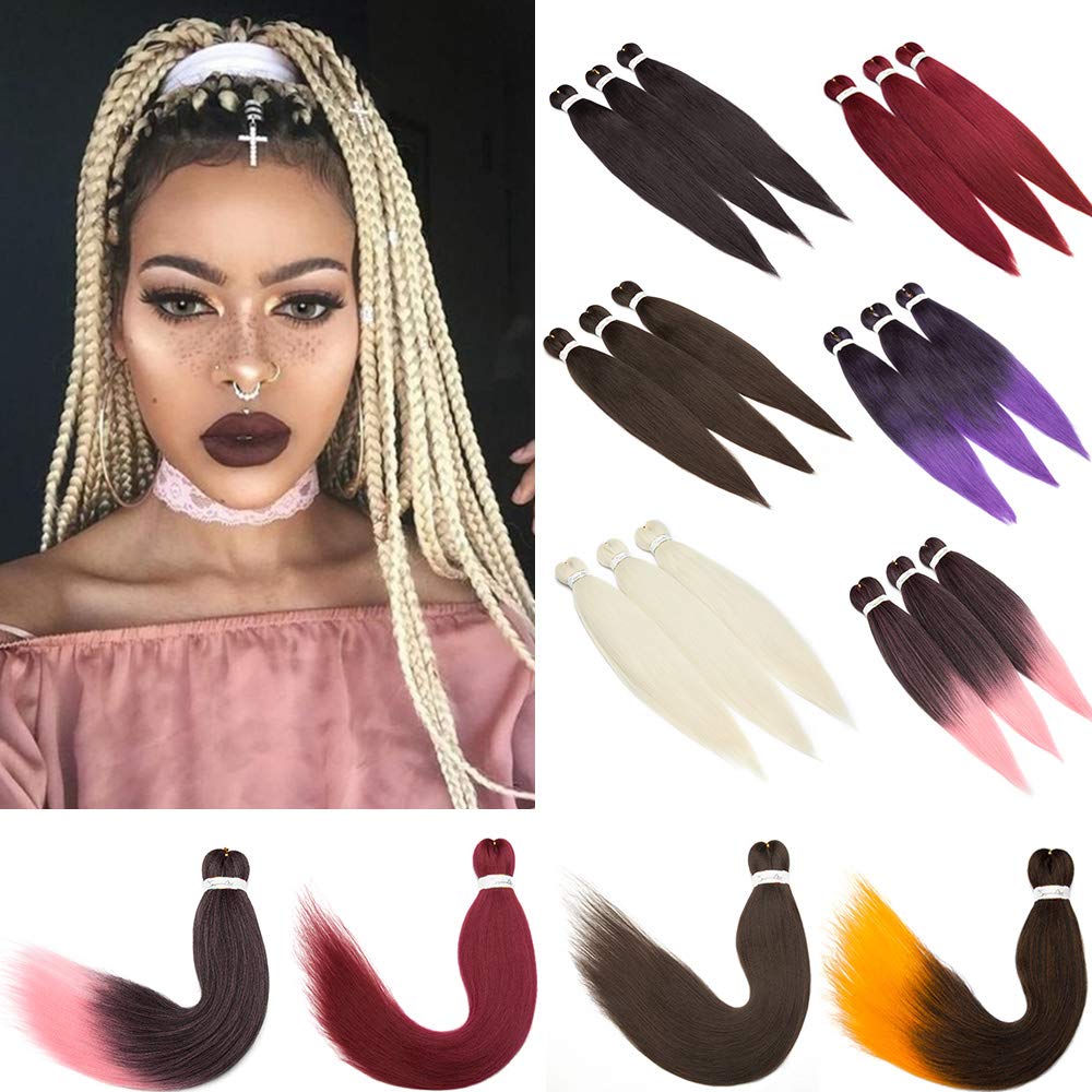 SEGO Pre Stretched Braiding Hair Extensions Easy Braid