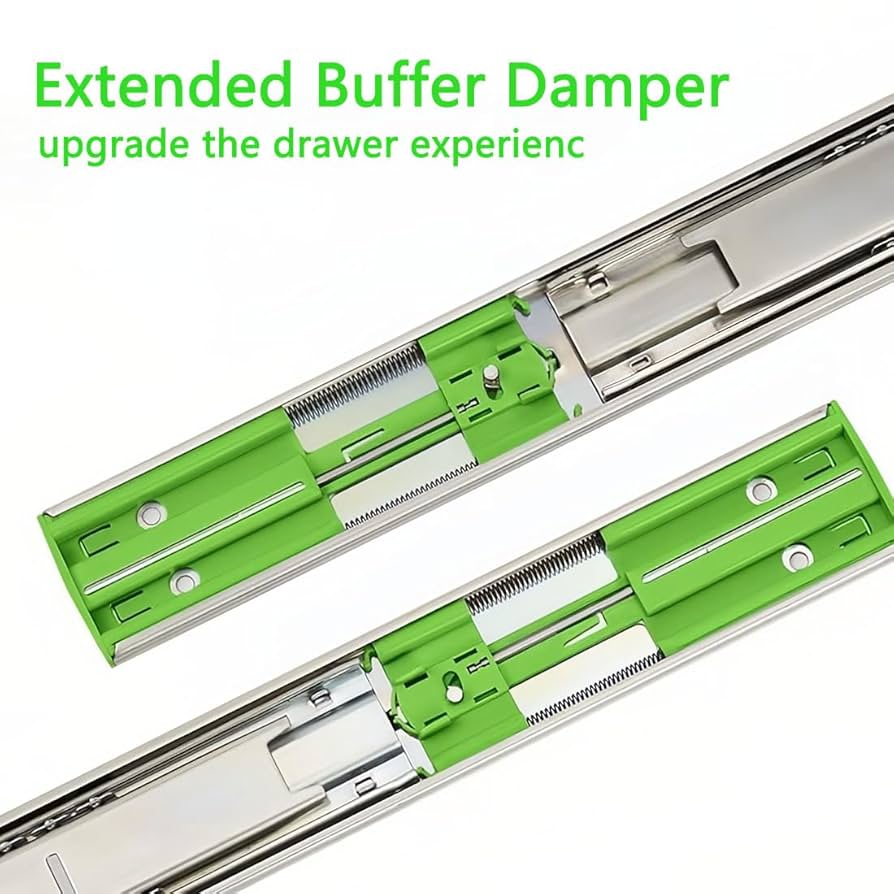 Drawer - banana LONTAN 6 Pairs 22 Inch Soft Close Drawer Slides Dresser