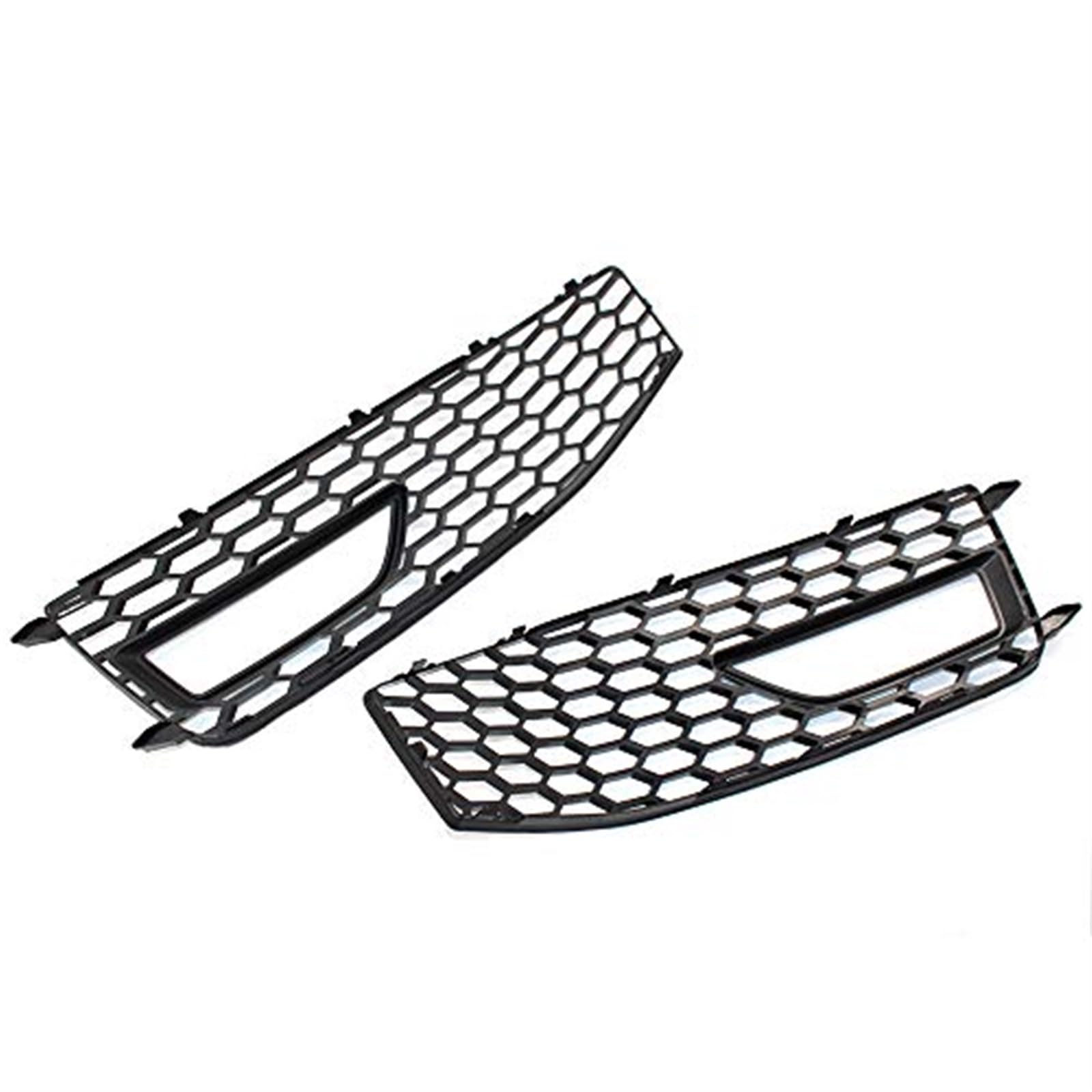 Do A4 S4 2013-2015 2 szt. Plaster miodu perforowana rama światła przeciwmgielnego dolna siatka 8K0807681L 8K0807682M Listwa przeciwmgielna