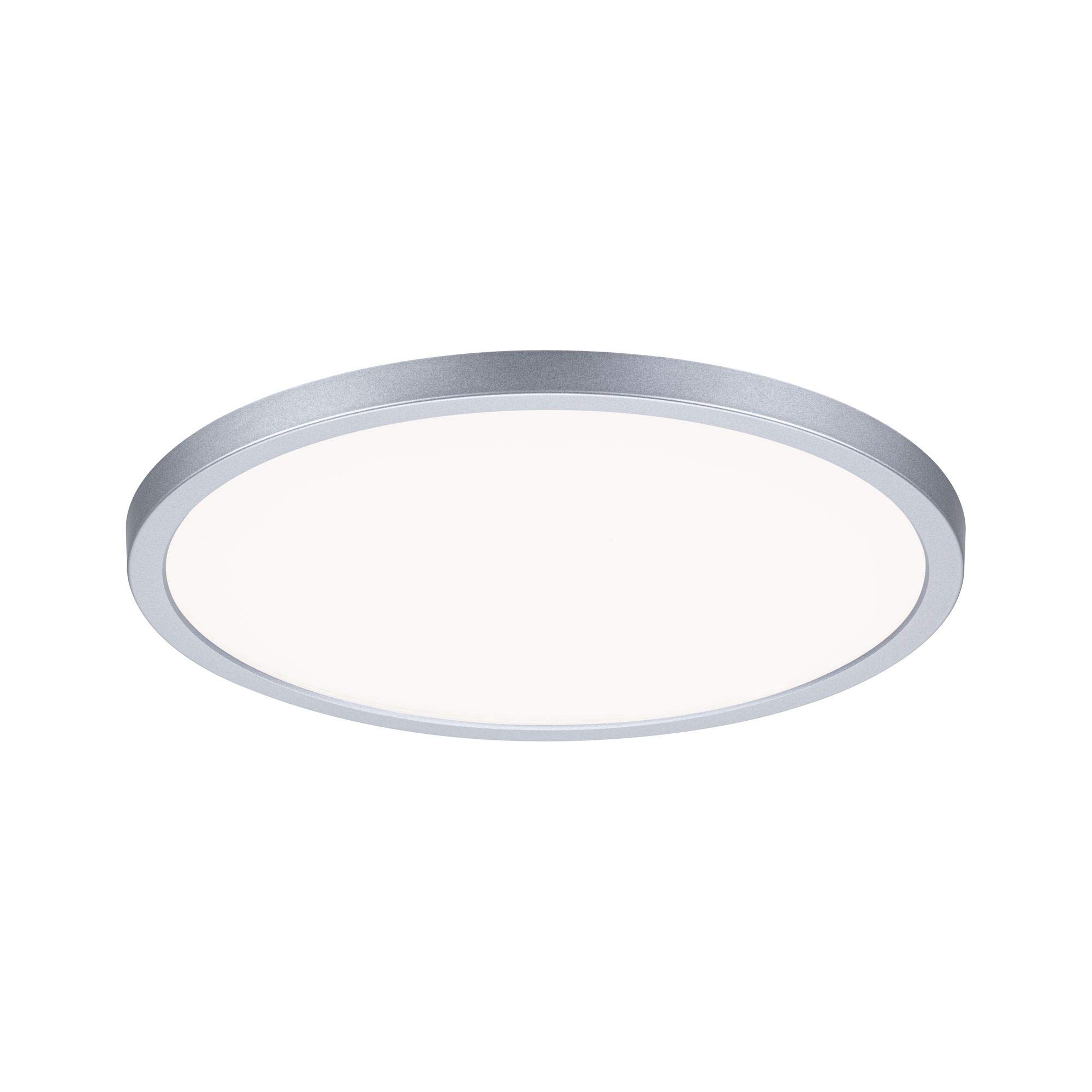 Paulmann 93058 Areo VariFit LED Panel recessed luminaire IP44 3-Step dim 230mm Round incl. 1x16W dimmable Chrome matt Plastic 4000K