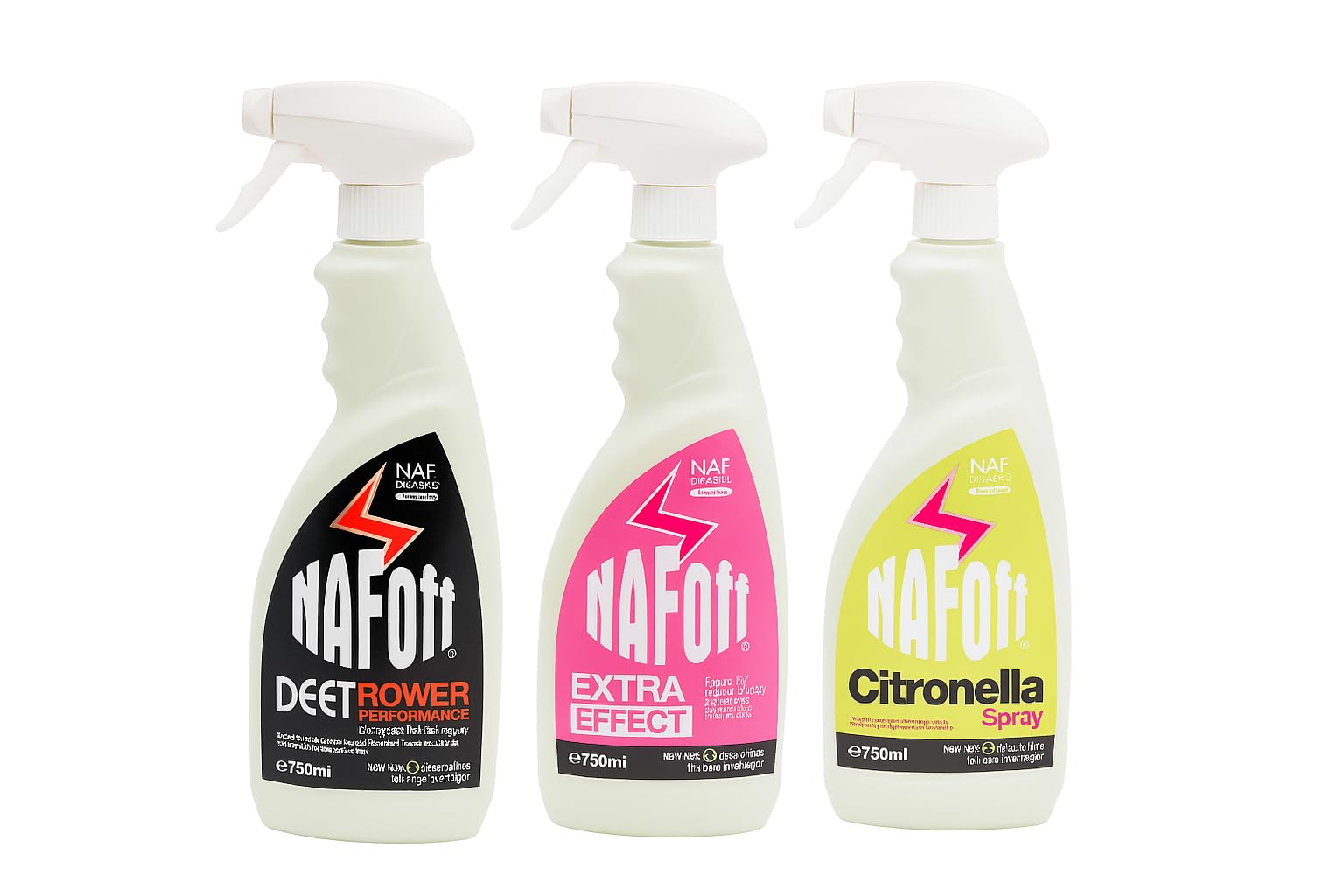 NAF Off Extra Effect Fly Spray 750ml – Natural Insect Repellent for Horses – Citronella-Based Protection Against Flies, Midges & Biting Insects – Ideal for Summer Use — view 5