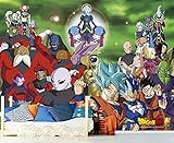 Photo Gallery oedim carta da parati dragon ball super set di personaggi, prodotto ufficiale, decorazione per stanze, decorazione per parete, murale, dbs Photo Gallery oedim carta da parati dragon ball super set di personaggi, prodotto ufficiale, decorazione per stanze, decorazione per parete, murale, dbs
