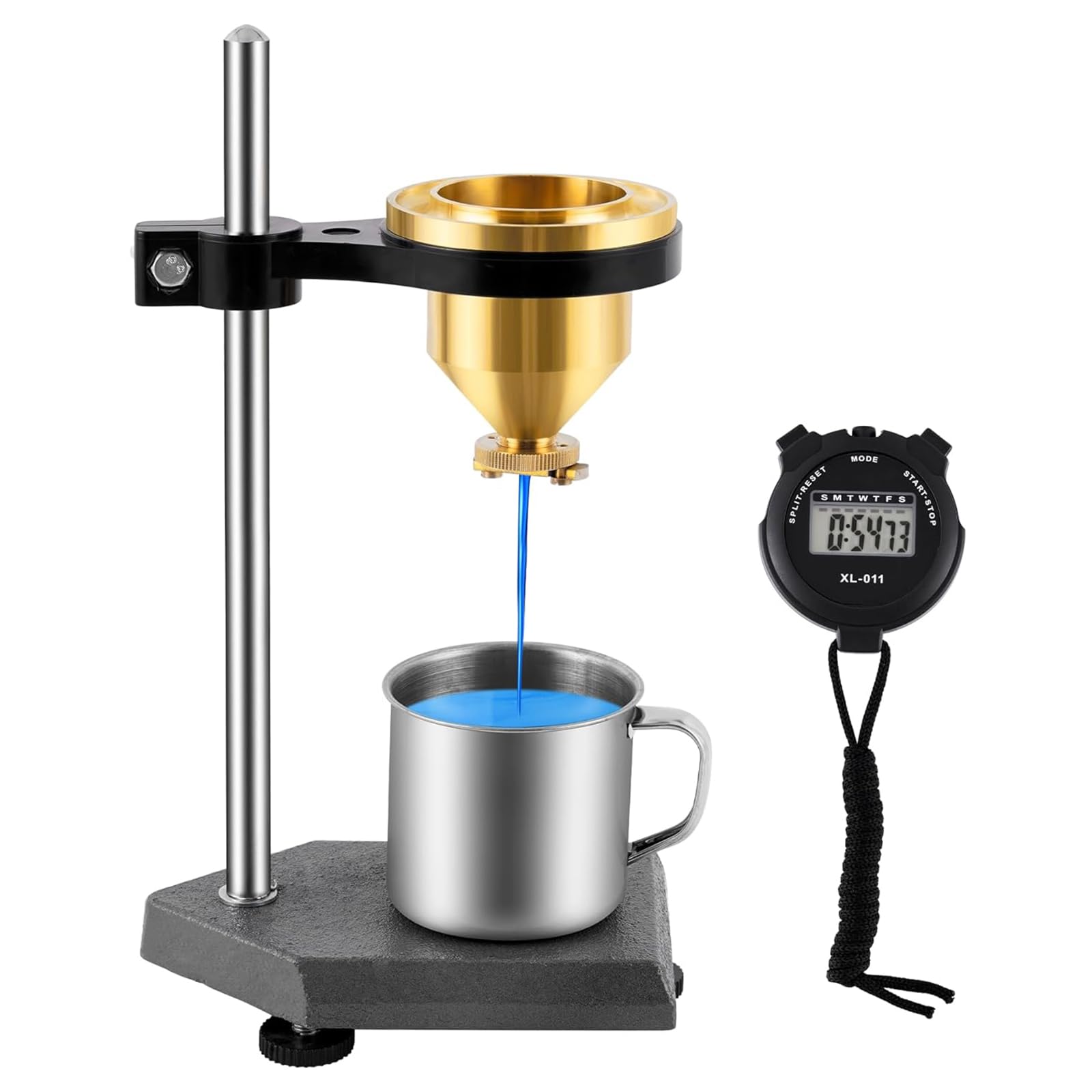 Copa De Viscosidad De Flujo, 100 ± 1 Ml, 4 ± 0,02 Mm, Copa De Viscosidad, Copa Ford, Viscosímetro, Aplicable para Medir Recubrimientos con Un Tiempo De Salida Inferior a 150 S