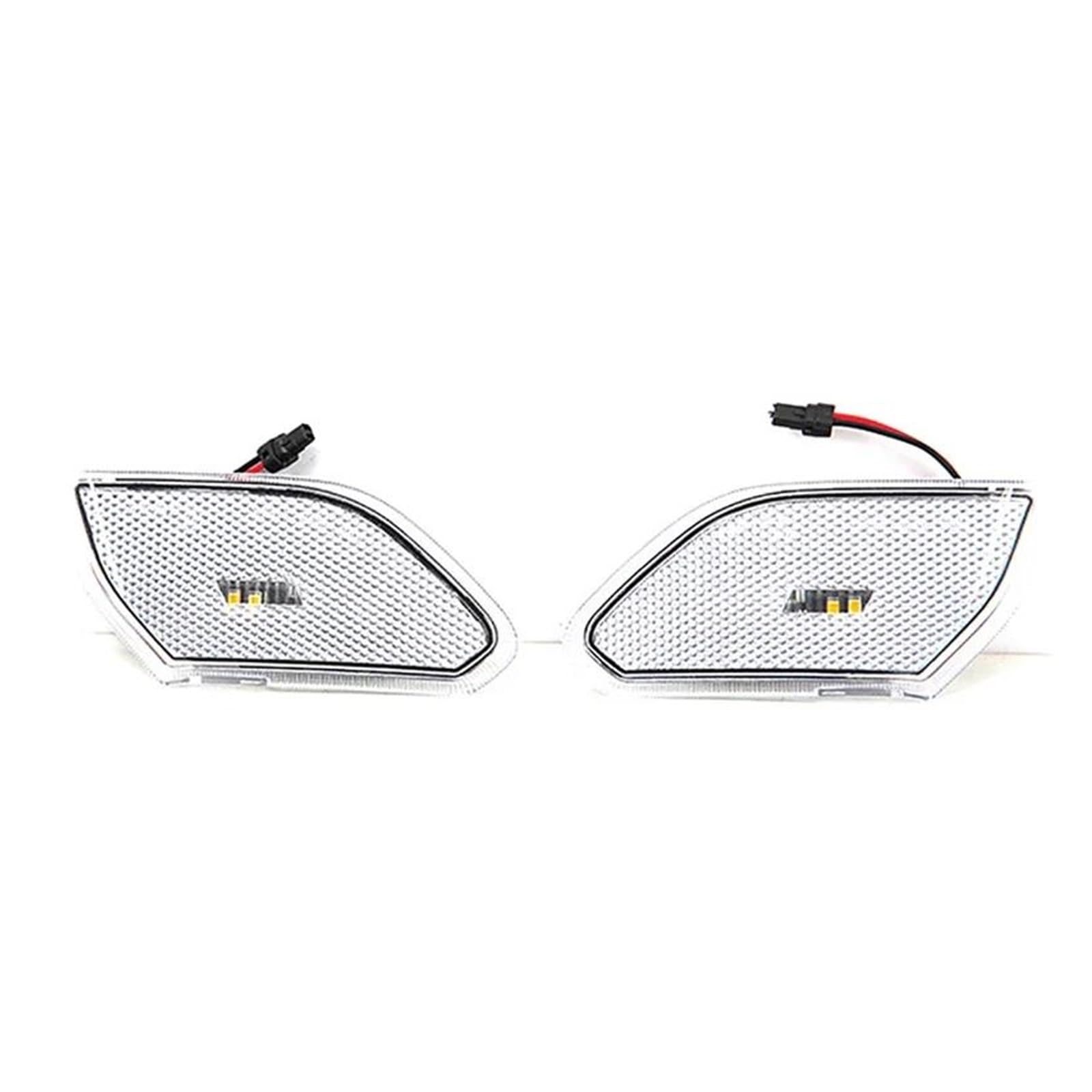 Generico Indicatore Laterale Per Jeep Per Wrangler JL 2018 2019 2020 2021 2022 Una Coppia Di Luci Segnalazione A LED Parafango Anteriore Luce Posizione Laterale Indicatore Direzione