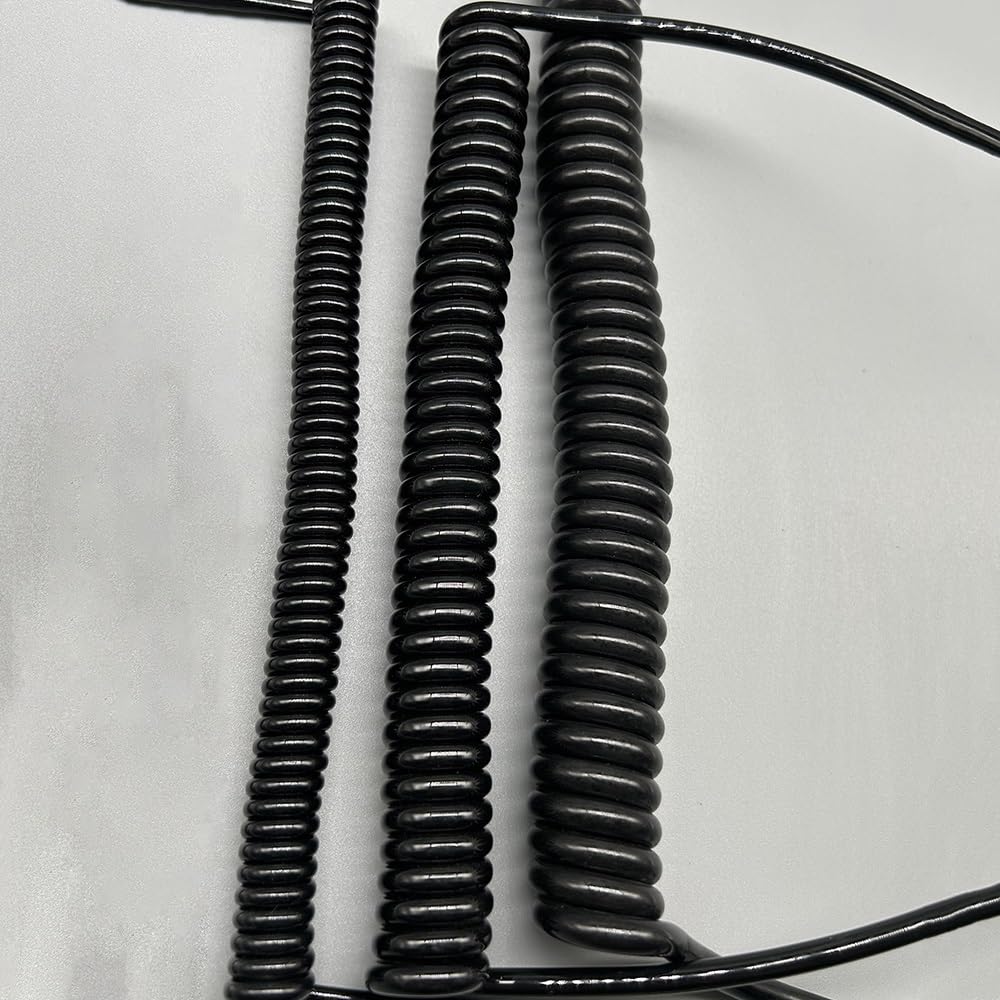 Cavo di alimentazione a 2 fili a spirale 18AWG 20AWG 24AWG Estensione molla