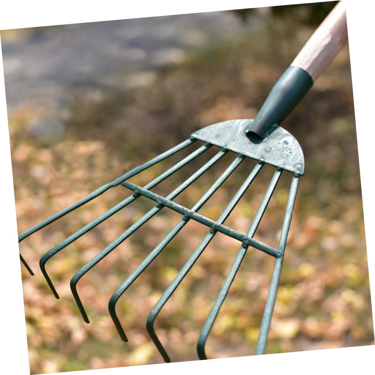 Sosoport 3 Piezas Herramienta De Césped Escardador Cooperativa Aireador Cortacésped Rastrillo De Jardinería Fuerza Pequeño Rastrillo Artificial Pala Próximo Acero Carbono