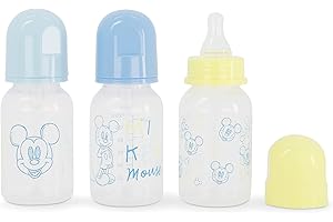 3 Pack of Disney "Sketch Mickey" Fake Baby Bottles