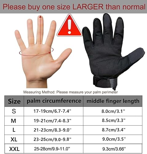 Miniatura 6 de Guantes de motocicleta, guantes de protección rígidos para pantalla táctil, para ciclismo, ciclismo, motocicleta, guantes de hombre al aire libre