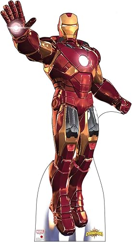 Cardboard People Iron Man - Soporte de cartón de tamaño real - Marvel Concurso de campeones