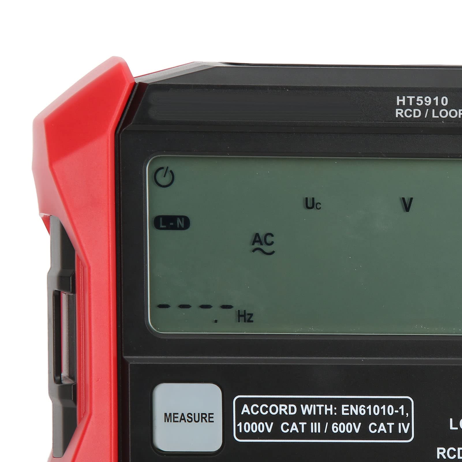 Tester di resistenza dell'interruttore di dispersione a terra, tester di resistenza di isolamento digitale Design compatto multifunzionale HT5910 per il rilevamento di circuiti