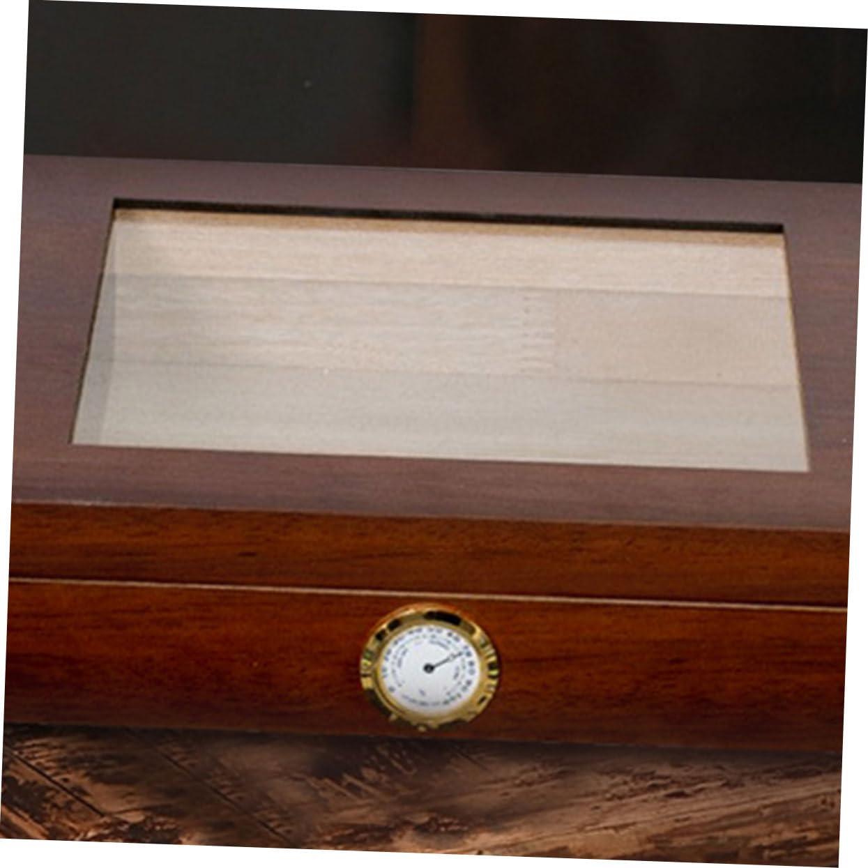 5 Pezzi Hygrometro Meccanico per Humidor Strumento Umidità per Box Alta Precisione e Facile Installazione
