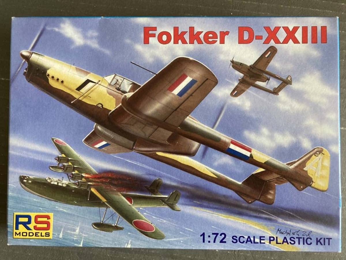Amazon.co.jp: フォッカー D-XXIII オランダ双胴戦闘機 1/ 72 RS