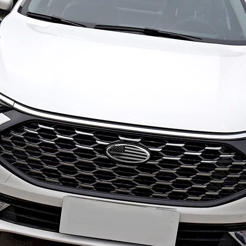 Miniatura 4 de HIBEYO Emblema de 9 pulgadas apto para Ford 04-14 F150 F250 F350, 11-14 Edge, 11-16 Explorer, 06-11 Ranger, 07-14 Expedition, emblema de diseño de