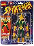 La figura de Electro de la colección Vintage de Spider-Man cuenta con un diseño premium, detalles y articulación para colocarla en diversas poses y exhibirla en una colección de Marvel