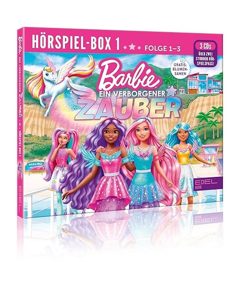 Hörspiel-Box,Folge 1-3 mit Blumentütchen