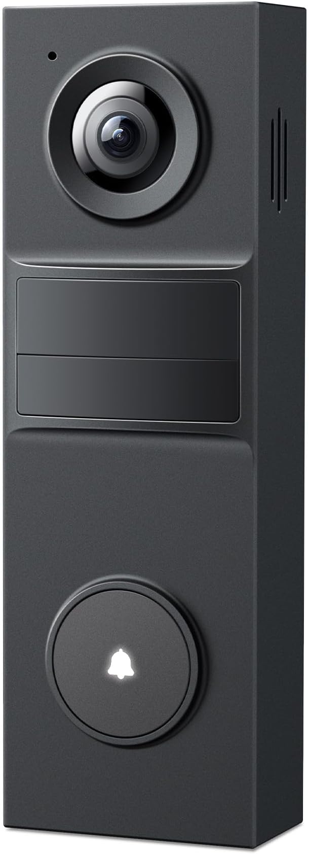 Tapo 2K Wired Smart Video Doorbell - 160° Ultra-Wide View, Person Detection, 2-Way Talk, Ring Call, Night Vision, Subscription-Free Local Storage or Optional Cloud, Compatible with Alexa, D205