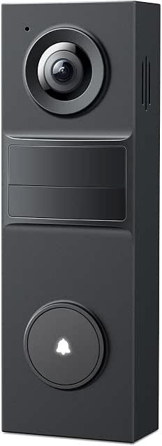 Tapo Smart Video - Timbre inalámbrico para Puerta – 2K, 160° visión Ultra Ancha,