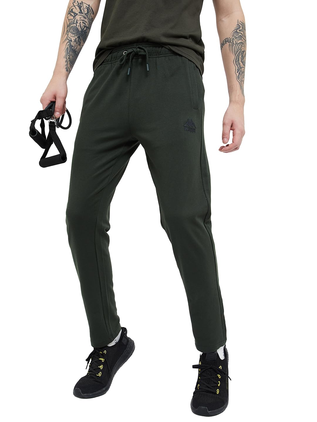 Kappa Men Black Track Pant-picture-33