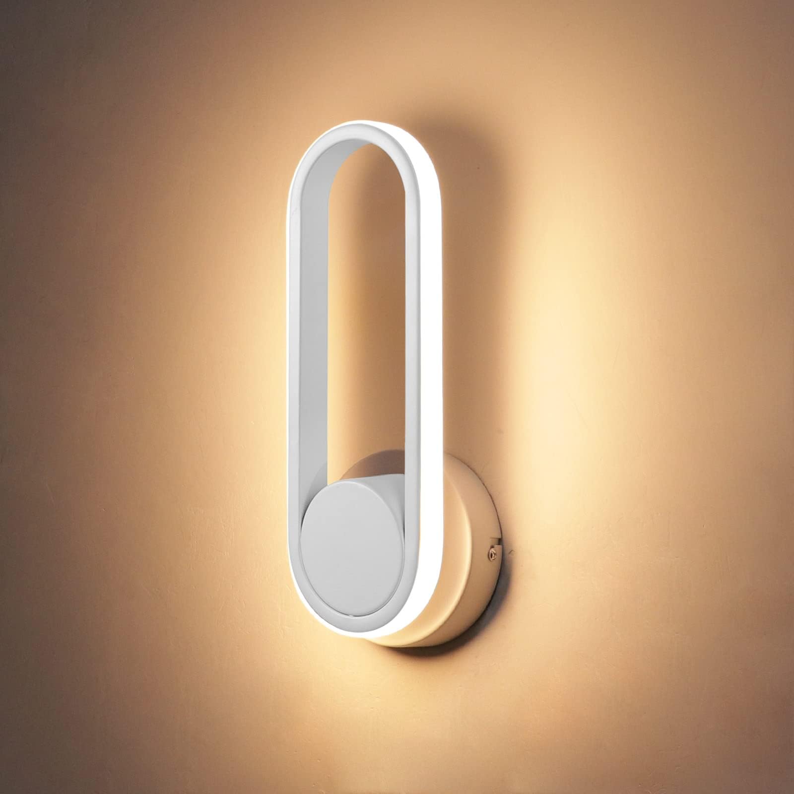 YT YATAI LIGHTING Modern LED Wall Lights for Bedroom and Living Room, Decorative Wall Sconces, Indoor Bedside Wall Mount Light Adjustable 3 Color Temperature