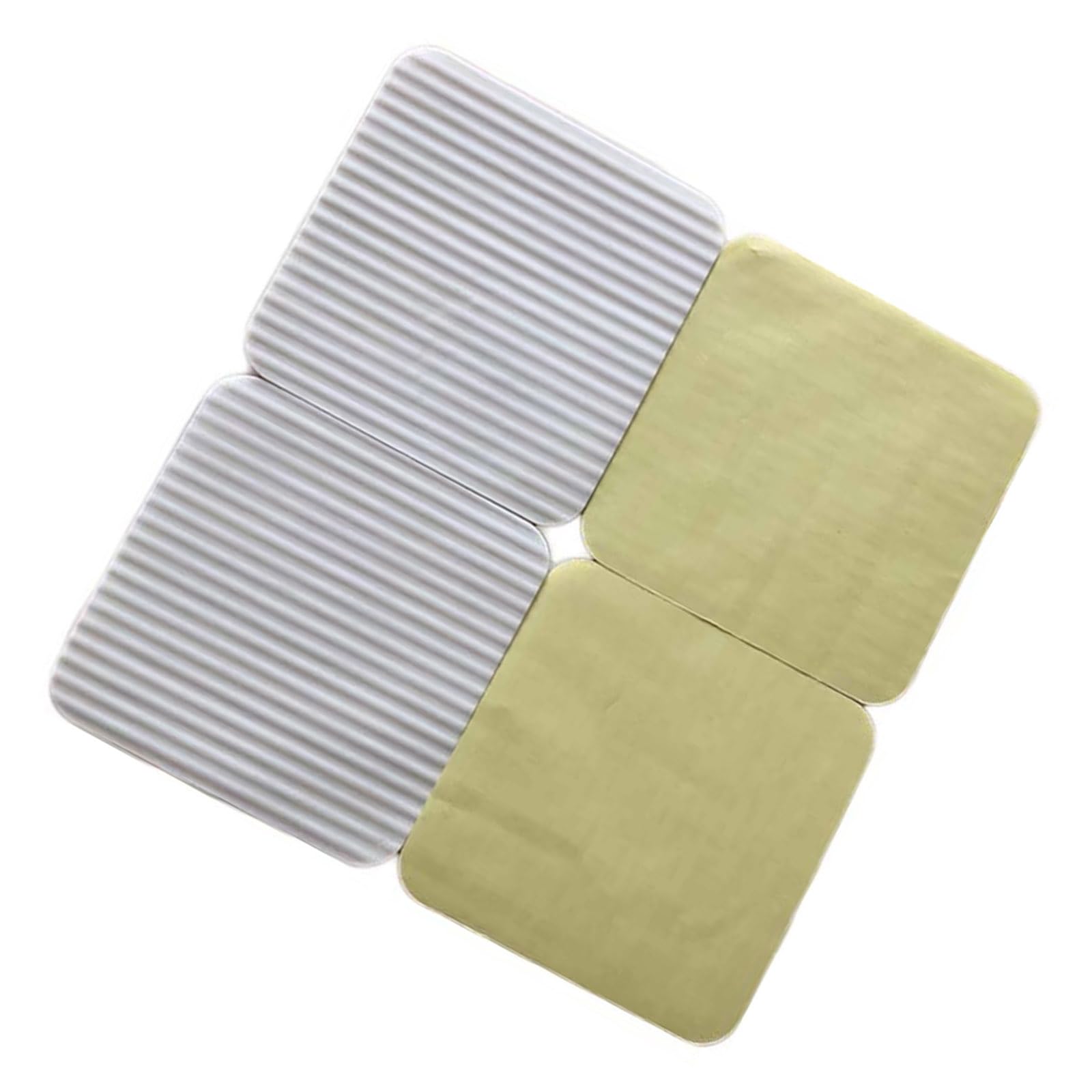 Tsophreniq Rug Pad Gripper for Hardwoods Floor Anti-Slip Vacuum Techs Invisible Carpet Gripper Washable Cuttable Rug Tape Tape