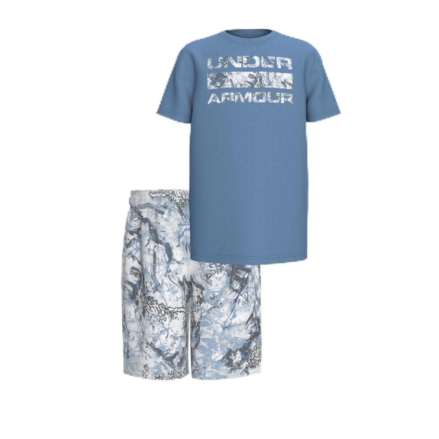 Under Armour Boys' 2-Piece Short Sleeve Tee and Shorts, Outdoor Collection