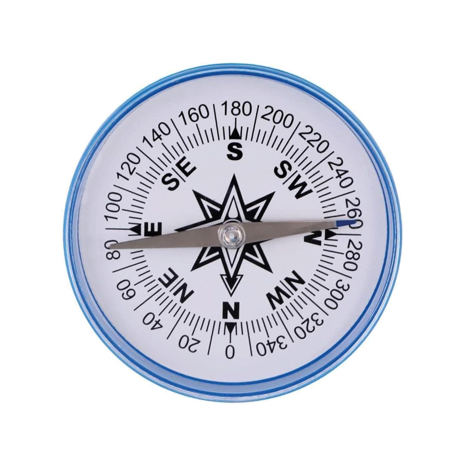 100mm Plastic Navigation Compass | 360° Rotating Dial, Sensitive Needle | Lightweight Compass for Hiking, Trekking, Camping & Outdoor Activities, Survival & Outdoor Adventures-picture-14