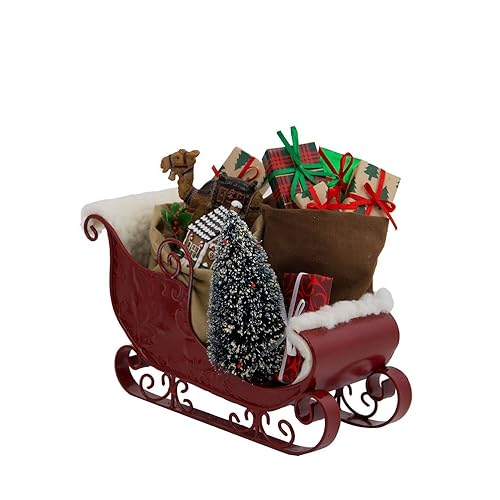 Christmas Sleigh Decor Amazon Com