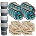 Secret Agent Top Secret Spy Birthday Party Supplies Set Plates Napkins Cups Tableware Kit for 16