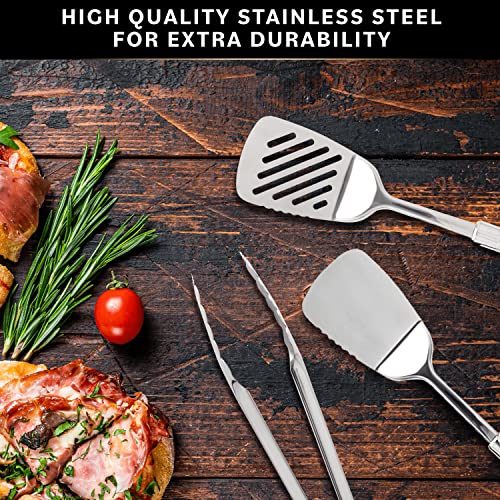 image for Home Hero 32-pcs Kitchen Utensils Set - Stainless Steel Cooking Utensi